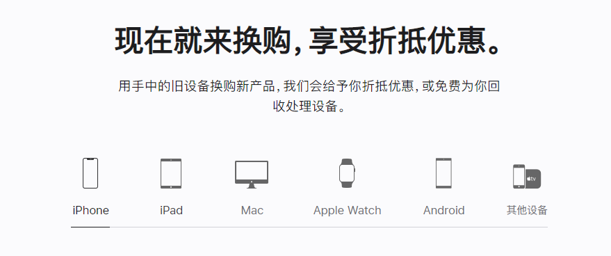 万安苹果手机维修分享iPhone以旧换新的去处 