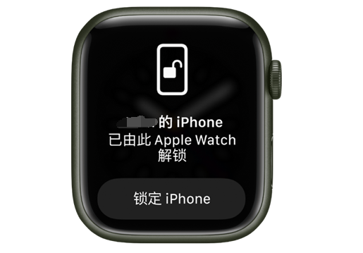 万安苹果手机维修分享用 AppleWatch 解锁配备面容 ID 的 iPhone方法 